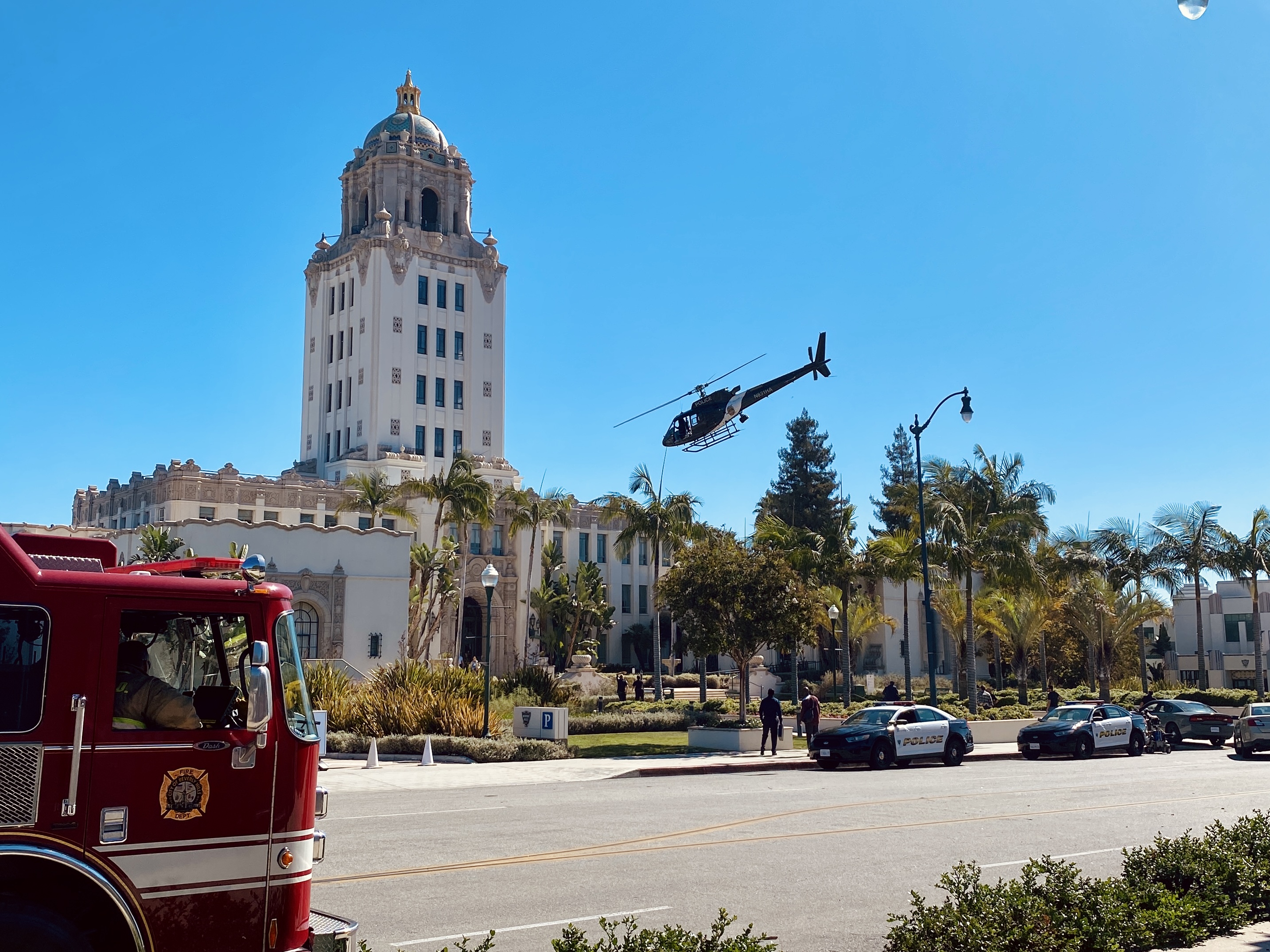 Extremely Rare Beverly Hills Helicopter Landing OK’d For Netflix Film